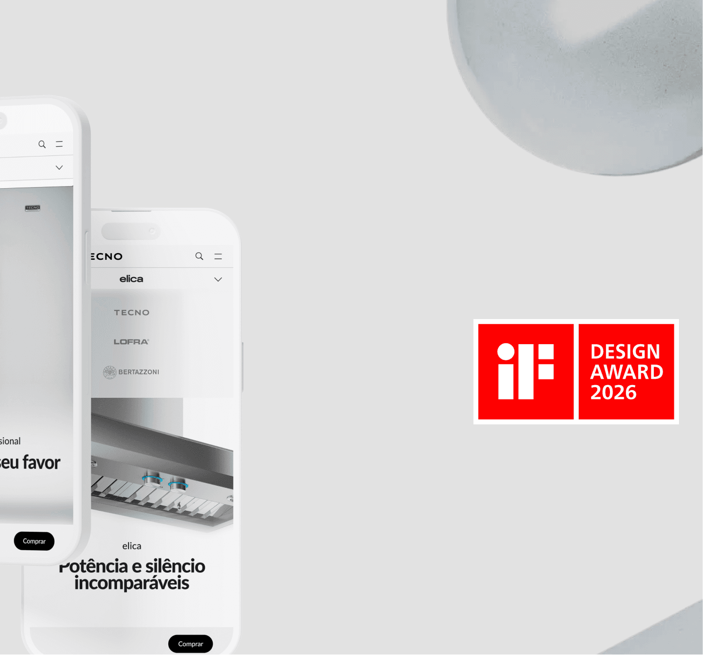 Grupo Tecno é finalista do iF Design Award 2026