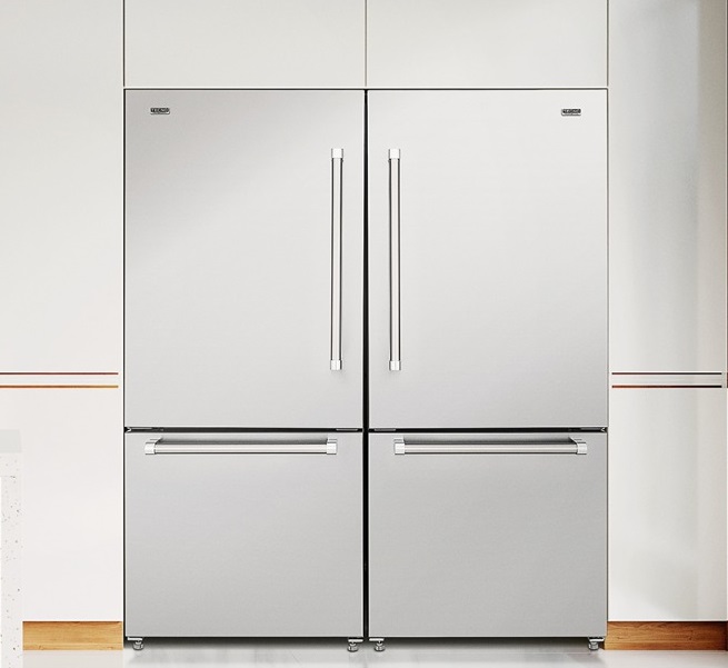 Refrigerador de piso e de embutir Tecno Professional Duo TR44BX
